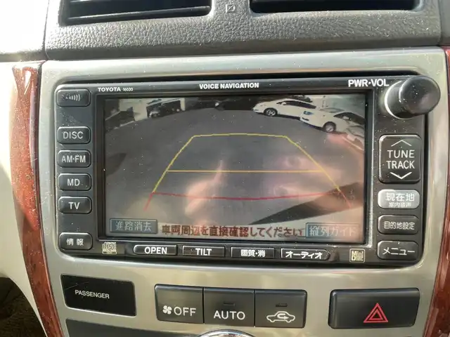 トヨタ イプサム 240u Gセレクション 島根県 2001(平13)年 12.8万km ホワイトパールマイカ 純正ナビ　/バックカメラ/純正15インチAW/運転席パワーシート/純正フロアマット