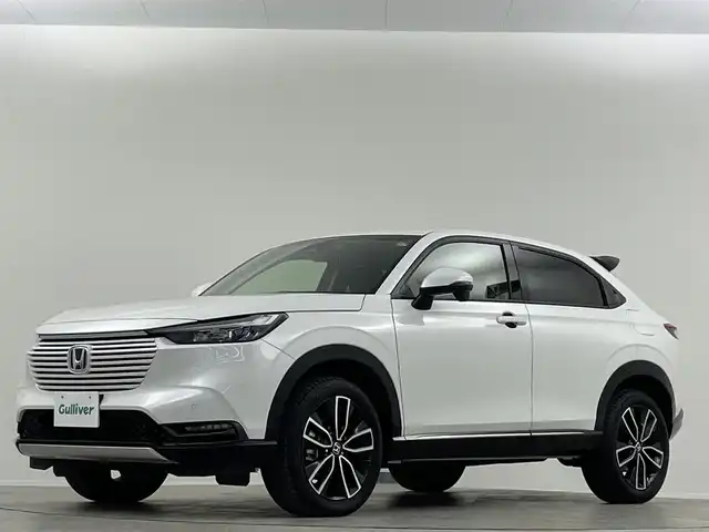 ホンダ ヴェゼル ハイブリッド e:HEV Z 埼玉県 2024(令6)年 1.9万km プラチナホワイトパール 禁煙　純正９型ＤＡ　温シート　Ｂカメラ　ＢＳＭ　ＥＴＣ　前後ドライブレコーダー　ＬＥＤヘッドライト　追従走行　ダウンヒルアシスト　寒冷地仕様　ハーフレザーシート　パワーバックドア　ＢＴ　ＵＳＢ