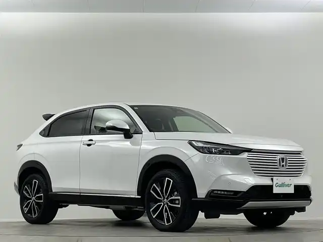 ホンダ ヴェゼル ハイブリッド e:HEV Z 埼玉県 2024(令6)年 1.9万km プラチナホワイトパール 禁煙　純正９型ＤＡ　温シート　Ｂカメラ　ＢＳＭ　ＥＴＣ　前後ドライブレコーダー　ＬＥＤヘッドライト　追従走行　ダウンヒルアシスト　寒冷地仕様　ハーフレザーシート　パワーバックドア　ＢＴ　ＵＳＢ