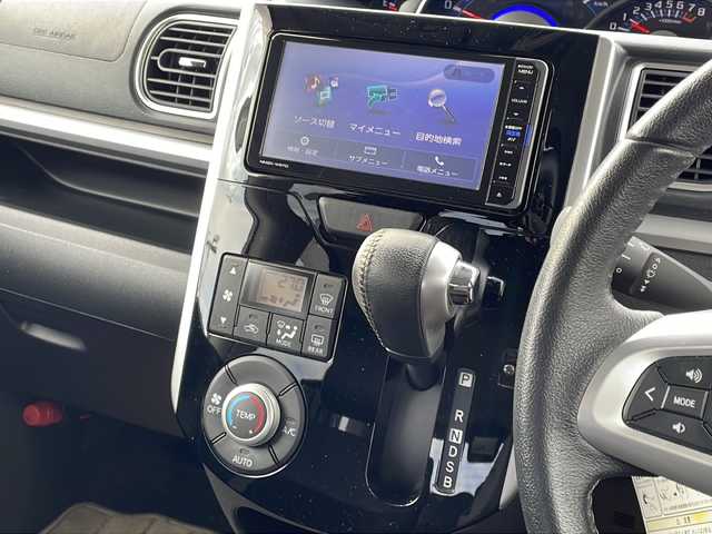 ダイハツ タント カスタム RS SA Ⅲ 福島県 2017(平29)年 2.3万km パールホワイトⅢ スマアシIII　純正ナビ　バックＣ　フルセグＴＶ　ＢＴ　両側パワスラ　ステリモ　Ｄ席シートヒーター　ＬＥＤヘッドライト　フォグランプ　オートライト　オートハイビーム　衝突軽減　スマートキー　電格ミラー