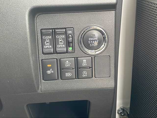 ダイハツ タント カスタム RS SA Ⅲ 福島県 2017(平29)年 2.3万km パールホワイトⅢ スマアシIII　純正ナビ　バックＣ　フルセグＴＶ　ＢＴ　両側パワスラ　ステリモ　Ｄ席シートヒーター　ＬＥＤヘッドライト　フォグランプ　オートライト　オートハイビーム　衝突軽減　スマートキー　電格ミラー