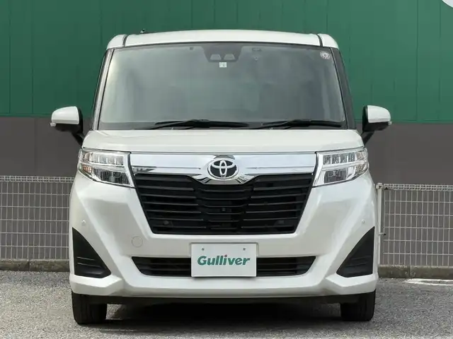 トヨタ ルーミー G 千葉県 2020(令2)年 2.8万km パールホワイトⅢ 社外メモリナビ（AM/FM/CD/DVD/フルセグTV/Bluetooth）/バックカメラ/全方位カメラ/ドライブレコーダー/クルーズコントロール/衝突軽減ブレーキ/両側パワースライドドア/ETC/LEDヘッドライト/純正フロアマット/横滑り防止装置/プッシュスタート/スマートキー/ドアバイザー