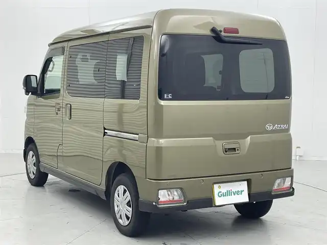 ダイハツ アトレー バン RS 茨城県 2022(令4)年 6.6万km オフビートカーキM 社外ナビ/バックカメラ/フルセグ/衝突被害軽減ブレーキ/車線逸脱抑制装置/レーダークルーズコントロール/オートマチックハイビーム/クリアランスソナー/両側電動スライドドア/ETC/ドラレコ/シートカバー/LEDヘッドライト/スマートキー
