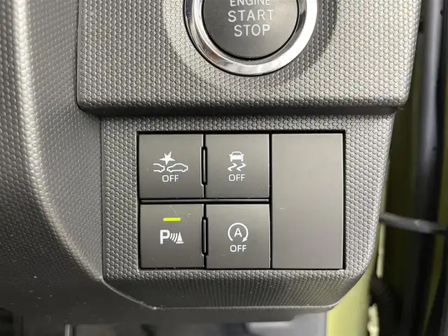 ダイハツ タフト G ダーククロムベンチャー 大分県 2023(令5)年 5.6万km フォレストカーキメタリック ディスプレイオーディオ/(AppleCarPlay.AndroidAuto.USB.フルセグ)/バックカメラ/革巻きステアリング/ステアリングリモコン/パノラマルーフ/スマートアシスト/オートマチックハイビーム/LEDオートライト/おくだけ充電/ドライブレコーダー/コーナーセンサー/プッシュスタート/スマートキー×2/純正フロアマット/サマータイヤ純正AWセット車載
