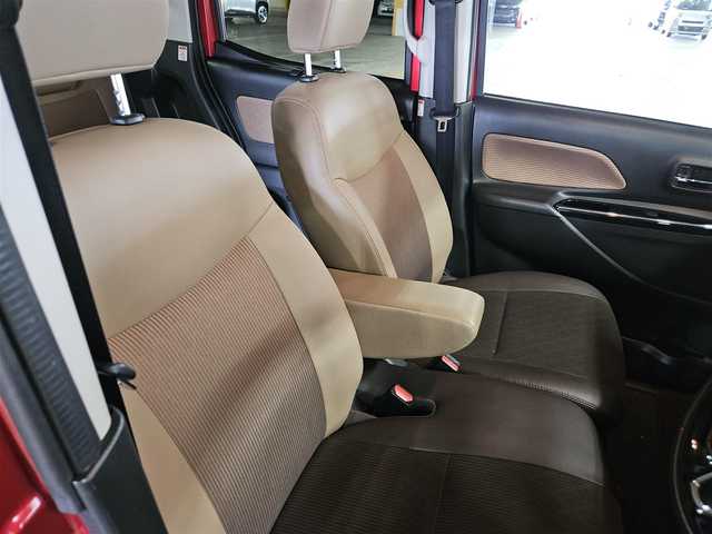 日産 デイズ ルークス HWS X Vセレクション 群馬県 2018(平30)年 2.7万km スパークリングレッド/ブラック 純正ナビ(Bluetooth/CD/DVD)/フルセグTV/両側パワースライドドア/バック/サイド/フロントカメラ/ドライブレコーダー/ソナー機能/インテリジェントエマージェンシーブレーキ/踏み間違い防止アシスト/車線逸脱警報/ビークルダイナミクスコントロール/LEDヘッドランプ/オートライト/ハイビームアシスト/オートエアコン/本革巻きステアリング/ステアリングスイッチ/合皮/スエード調クロスコンビシート/後席サンシェード/純正15インチアルミホイール/インテリジェントキー/プッシュエンジンスターター/イモビライザー/禁煙車