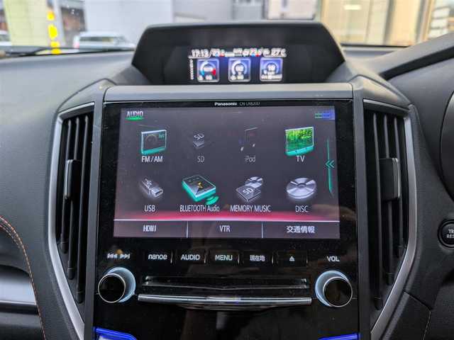 スバル インプレッサ ＸＶ 2．0i－S アイサイト 道東・釧路十勝 2017(平29)年 10.3万km クリスタルホワイトP 純正8インチナビ(パナソニック CN-LR820DFC)/フルセグテレビ/Bluetoothオーディオ/バックカメラ/純正ドライブレコーダー/アイドリングストップ/クルーズコントロール（追従機能、レーンキープ有）/ドアバイザー/プッシュスタート/ETC2.0/LEDヘッドライト/スマートキー×2/整備記録簿(H30、R1、R2、R3、R4、R5、R6)