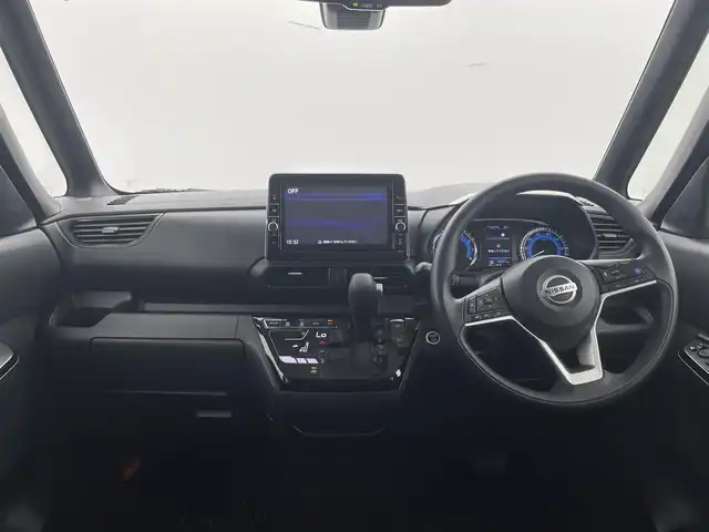 日産 ルークス HWS X プロパイロットED 福井県 2021(令3)年 1.1万km チタニウムグレーメタリック 純正９インチSDナビ/CD/DVD/SD/Bluetooth/フルセグTV/AM/FM/プロパイロット/アラウンドビューモニター/エマージェンシーブレーキ/車線逸脱警報/先行車発進お知らせ/道路／速度標識表示/クリアランスソナー/ＬＥＤヘッドライト/オートライト/プッシュスタート /スペアキー有り/