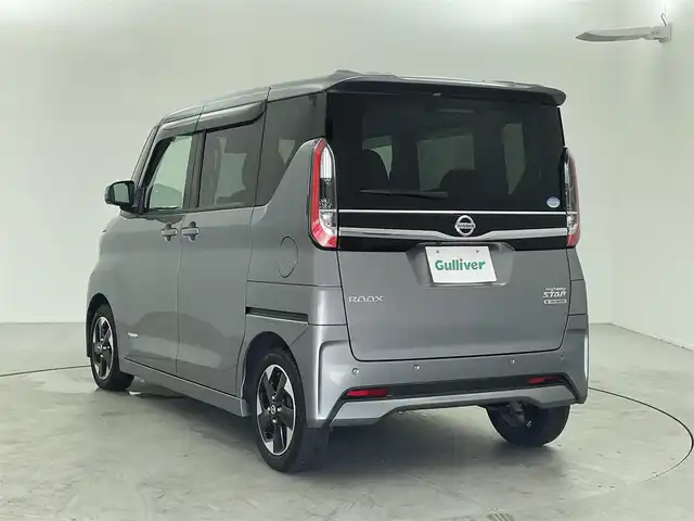 日産 ルークス HWS X プロパイロットED 福井県 2021(令3)年 1.1万km チタニウムグレーメタリック 純正９インチSDナビ/CD/DVD/SD/Bluetooth/フルセグTV/AM/FM/プロパイロット/アラウンドビューモニター/エマージェンシーブレーキ/車線逸脱警報/先行車発進お知らせ/道路／速度標識表示/クリアランスソナー/ＬＥＤヘッドライト/オートライト/プッシュスタート /スペアキー有り/