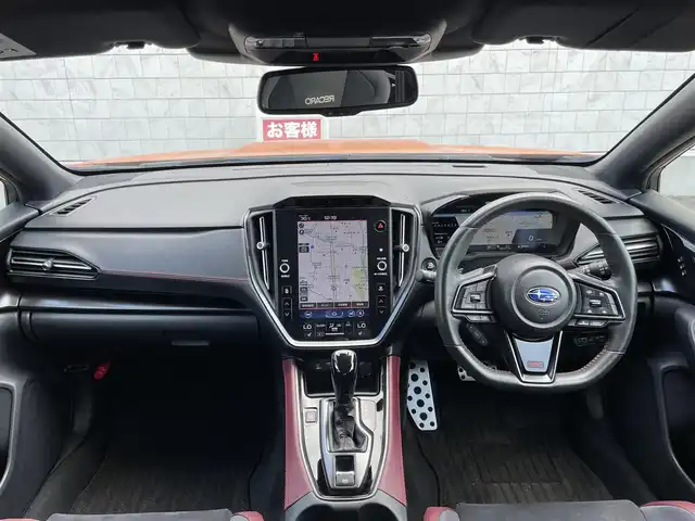 スバル ＷＲＸ Ｓ４ STIスポーツR EX 群馬県 2022(令4)年 2万km オレンジ 純正11.6インチナビ/フルセグTV・Bluetooth・Ipod・AUX/追従走行クルーズコントロール/ハーフレザー/全席シートヒーター完備/前列パワーシート/Ｂカメラ(フロント・サイド)/純正ドライブレコーダー/純正ビルトインETC/衝突軽減ブレーキ/LEDライト/純正フロアマット/後方コーナーセンサー