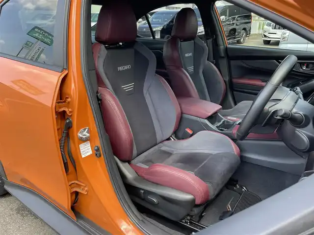 スバル ＷＲＸ Ｓ４ STIスポーツR EX 群馬県 2022(令4)年 2万km オレンジ 純正11.6インチナビ/フルセグTV・Bluetooth・Ipod・AUX/追従走行クルーズコントロール/ハーフレザー/全席シートヒーター完備/前列パワーシート/Ｂカメラ(フロント・サイド)/純正ドライブレコーダー/純正ビルトインETC/衝突軽減ブレーキ/LEDライト/純正フロアマット/後方コーナーセンサー