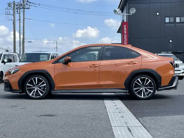 スバル ＷＲＸ Ｓ４ STIスポーツR EX 群馬県 2022(令4)年 2万km オレンジ 純正11.6インチナビ/フルセグTV・Bluetooth・Ipod・AUX/追従走行クルーズコントロール/ハーフレザー/全席シートヒーター完備/前列パワーシート/Ｂカメラ(フロント・サイド)/純正ドライブレコーダー/純正ビルトインETC/衝突軽減ブレーキ/LEDライト/純正フロアマット/後方コーナーセンサー
