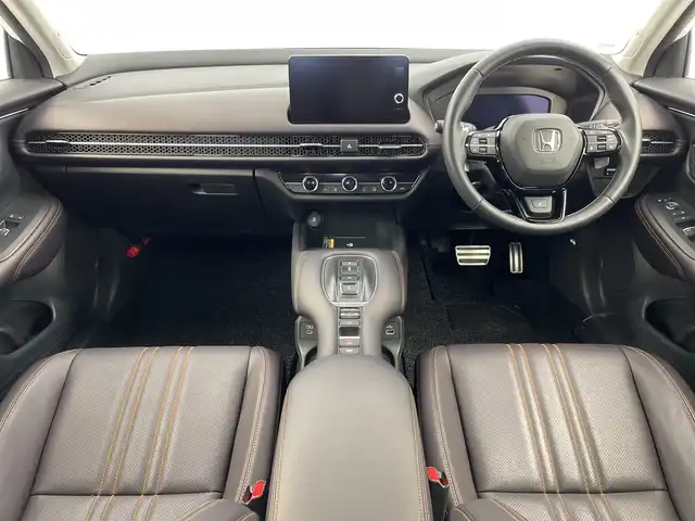 ホンダ ＺＲ－Ｖ ハイブリッド e:HEV Z 新潟県 2023(令5)年 1.9万km プラチナホワイトパール 純正ホンダコネクトディスプレイナビ/（BT/FM/AM/フルセグTV)/全周囲カメラ/ステアリングスイッチ/ステアリングヒーター/パドルシフト/置くだけ充電/D/Nパワーシート/レザーシート/シートヒーター/シートメモリー/ブラインドスポットモニター/ETC/取扱説明書/保証書/整備記録簿