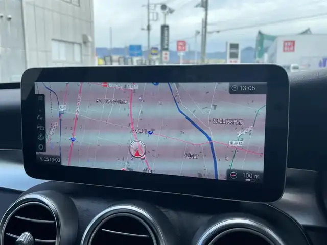 メルセデス・ベンツ Ｃ２００ アバンギャルド AMGライン 山梨県 2019(平31)年 4.5万km ダイヤモンドホワイト レーダーセーフティP /黒革（ARTICOレザー）/前席シートヒーター/純正ＨＤＤナビ/バックカメラ/フルセグTV/AppleCarPlay/パイロットディストロニック　/LＫＡ　/ＢＳＡ　/エアサスペンション　/アンビエントライト　/ＬＥＤヘッドライト/オートハイビーム/トランクオープナー　/純正１８インチＡＷ