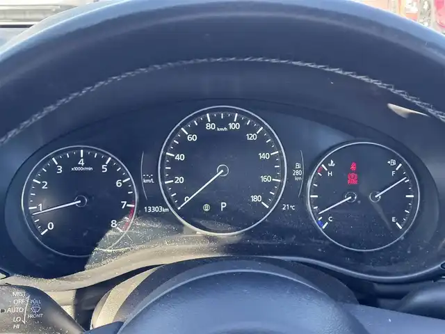 マツダ マツダ３セダン 20S ブラックトーンED 宮崎県 2023(令5)年 1.4万km ディープクリスタルブルーマイカ ワンオーナー/純正10.25型ナビ/フルセグTV/360度ビューモニター/ビルトインETC/ドライブレコーダー/レーダークルーズコントロール/前後パーキングセンサー/衝突被害軽減ブレーキ/車線逸脱防止支援システム/ブラインドスポットモニタリング/交通標識認識システム/ヘッドアップディスプレイ/LEDヘッドランプ/革巻きステアリング/パドルシフト/純正18インチアルミホイール/スマートキー/プッシュエンジンスタート/禁煙車