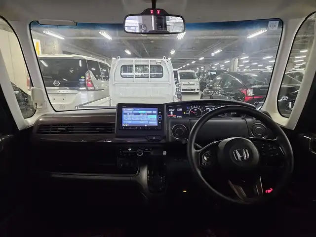 ホンダ Ｎ ＢＯＸ G･L ホンダセンシング カッパーブラウンスタイル 鹿児島県 2019(平31)年 7.1万km クリスタルブラックパール 純正ナビ/フルセグTV/両側パワースライドドア/バックカメラ/ビルトインETC/アダプティブクルーズコントロール/ホンダセンシング/・衝突被害軽減ブレーキ/・車線逸脱防止支援システム/・前後誤発進抑制機能/・標識認識機能/・オートハイビーム/LEDヘッドランプ/ステアリングスイッチ/チップアップ機能付スライドリアシート/純正14インチスチールホイール/スマートキー/プッシュエンジンスタート/禁煙車