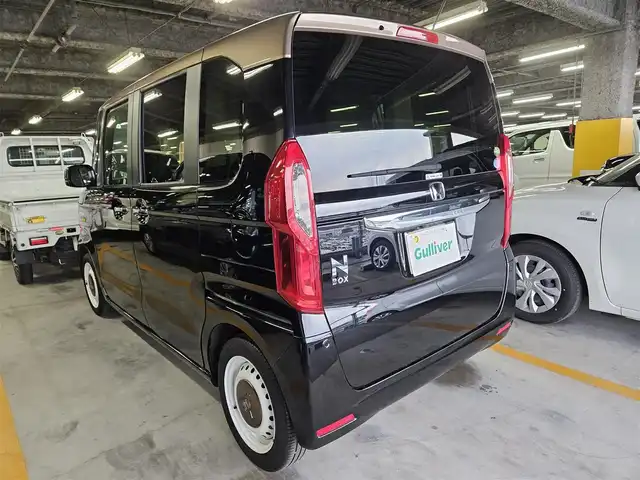 ホンダ Ｎ ＢＯＸ G･L ホンダセンシング カッパーブラウンスタイル 鹿児島県 2019(平31)年 7.1万km クリスタルブラックパール 純正ナビ/フルセグTV/両側パワースライドドア/バックカメラ/ビルトインETC/アダプティブクルーズコントロール/ホンダセンシング/・衝突被害軽減ブレーキ/・車線逸脱防止支援システム/・前後誤発進抑制機能/・標識認識機能/・オートハイビーム/LEDヘッドランプ/ステアリングスイッチ/チップアップ機能付スライドリアシート/純正14インチスチールホイール/スマートキー/プッシュエンジンスタート/禁煙車