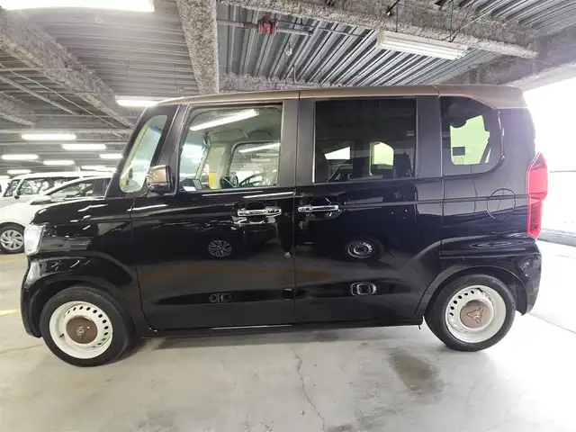 ホンダ Ｎ ＢＯＸ G･L ホンダセンシング カッパーブラウンスタイル 鹿児島県 2019(平31)年 7.1万km クリスタルブラックパール 純正ナビ/フルセグTV/両側パワースライドドア/バックカメラ/ビルトインETC/アダプティブクルーズコントロール/ホンダセンシング/・衝突被害軽減ブレーキ/・車線逸脱防止支援システム/・前後誤発進抑制機能/・標識認識機能/・オートハイビーム/LEDヘッドランプ/ステアリングスイッチ/チップアップ機能付スライドリアシート/純正14インチスチールホイール/スマートキー/プッシュエンジンスタート/禁煙車