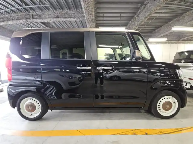 ホンダ Ｎ ＢＯＸ G･L ホンダセンシング カッパーブラウンスタイル 鹿児島県 2019(平31)年 7.1万km クリスタルブラックパール 純正ナビ/フルセグTV/両側パワースライドドア/バックカメラ/ビルトインETC/アダプティブクルーズコントロール/ホンダセンシング/・衝突被害軽減ブレーキ/・車線逸脱防止支援システム/・前後誤発進抑制機能/・標識認識機能/・オートハイビーム/LEDヘッドランプ/ステアリングスイッチ/チップアップ機能付スライドリアシート/純正14インチスチールホイール/スマートキー/プッシュエンジンスタート/禁煙車