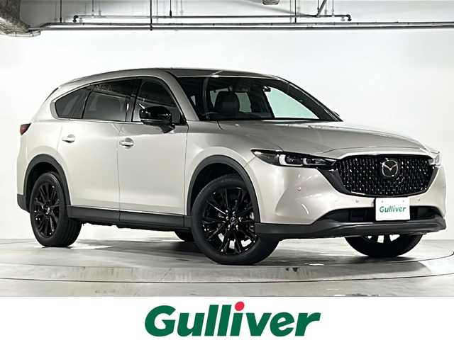 マツダ ＣＸ－８ XD ブラックトーンエディション 広島県 2023(令5)年 2.5万km プラチナクォーツメタリック 禁煙車/アドバンスドスマートシティブレーキサポート/マツダコネクト10.25インチナビ/フルセグTV/AppleCarplay/AndroidAuto/360度ビューモニター/ハーフレザーシート/パワーシート/シートヒーター/シートメモリー/レーダークルーズコントロール/BSM/HUD/アダプティブLEDライト/純正19インチアルミホイール/前後ドライブレコーダー/ワイヤレス充電/純正フロアマット/ETC