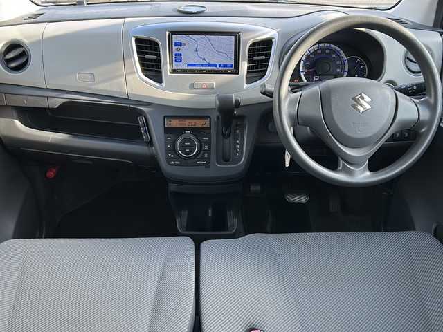 スズキ ワゴンＲ FX 静岡県 2016(平28)年 4.9万km クリスタルホワイトP 社外ナビ（AM FM Bluetooth  フルセグTV 電話 CD DVD SD）/ドライブレコーダー/スマートキー/プッシュスタート/ETC/純正フロアマット/純正アルミホイール/パワーステアリング/アイドリングストップ/ハロゲンヘッドライト/ABS/横滑り防止装置/盗難防止装置/プリクラッシュセーフティ