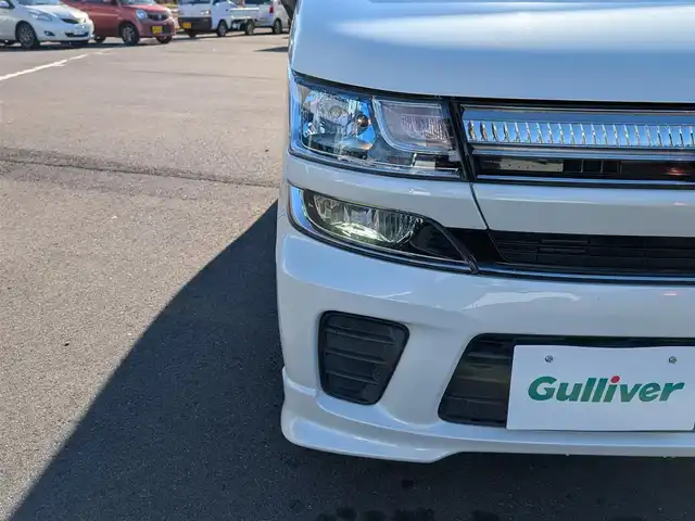 スズキ ワゴンＲ HYBRID FZ 福井県 2019(平31)年 5万km ピュアホワイトP スズキセーフティサポート/・レーンディパーチャーアラート/・誤発信抑制/ケンウッドナビ（MDV-D305W）/・ワンセグ/・バックカメラ/ヘッドアップディスプレイ/ステアリングリモコン/電格ウィンカーミラー/シートリフター/純正フロアマット/純正バイザー/LEDヘッドライト/スマートキー/シートヒーター