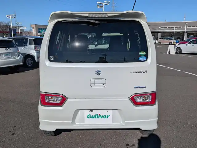 スズキ ワゴンＲ HYBRID FZ 福井県 2019(平31)年 5万km ピュアホワイトP スズキセーフティサポート/・レーンディパーチャーアラート/・誤発信抑制/ケンウッドナビ（MDV-D305W）/・ワンセグ/・バックカメラ/ヘッドアップディスプレイ/ステアリングリモコン/電格ウィンカーミラー/シートリフター/純正フロアマット/純正バイザー/LEDヘッドライト/スマートキー/シートヒーター