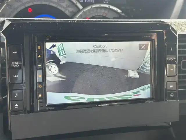 ダイハツ ウェイク G SA 大分県 2014(平26)年 9.6万km ブラックマイカメタリック 社外ナビ（FH-8500DSV）/Bluetooth/CD/DVD/両側パワースライドドア/純正フロアマット/純正アルミホイル15インチ/バックカメラ/スペアキー/ドライブレコーダー/ベンチシート/革巻ステアリング/ETC