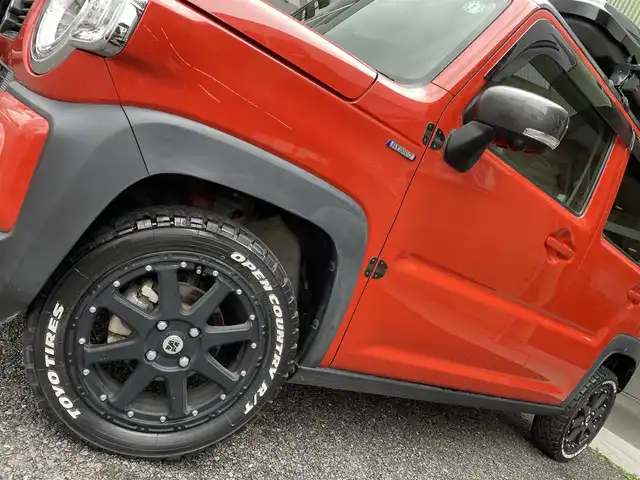 スズキ ハスラー HYBRID X ターボ 福島県 2020(令2)年 3.9万km バーミリオンオレンジ/ガンメタリック2トーン 4WD/フルセグテレビ/全周囲カメラ/ドアバイザー/プッシュスタート/ETC/ベースキャリア/ルーフBOX/ドライブレコーダー/純正ナビ/前席シートヒーター/ETC