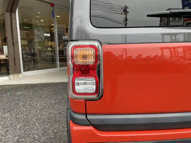 スズキ ハスラー HYBRID X ターボ 福島県 2020(令2)年 3.9万km バーミリオンオレンジ/ガンメタリック2トーン 4WD/フルセグテレビ/全周囲カメラ/ドアバイザー/プッシュスタート/ETC/ベースキャリア/ルーフBOX/ドライブレコーダー/純正ナビ/前席シートヒーター/ETC