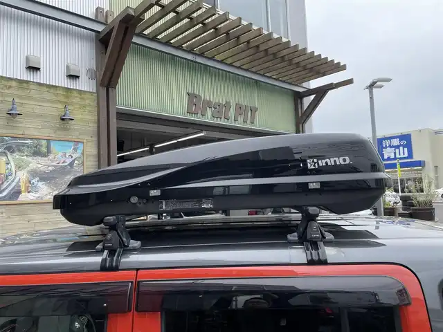 スズキ ハスラー HYBRID X ターボ 福島県 2020(令2)年 3.9万km バーミリオンオレンジ/ガンメタリック2トーン 4WD/フルセグテレビ/全周囲カメラ/ドアバイザー/プッシュスタート/ETC/ベースキャリア/ルーフBOX/ドライブレコーダー/純正ナビ/前席シートヒーター/ETC