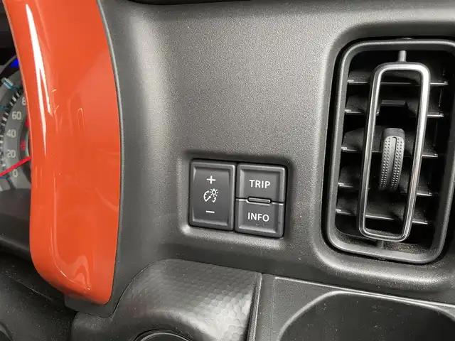 スズキ ハスラー HYBRID X ターボ 福島県 2020(令2)年 3.9万km バーミリオンオレンジ/ガンメタリック2トーン 4WD/フルセグテレビ/全周囲カメラ/ドアバイザー/プッシュスタート/ETC/ベースキャリア/ルーフBOX/ドライブレコーダー/純正ナビ/前席シートヒーター/ETC