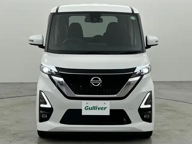 日産 ルークス HWS X プロパイロットED 福岡県 2020(令2)年 3万km ホワイトパール 純正ナビ（ＢＴ，フルセグＴＶ）　/アラウンドビューモニター　/ＥＴＣ　/ＡＣＣ　/プロパイロット　/コーナーセンサー　/アイドリングストップ　/両側電動スライドドア　/ステアリングリモコン　/純正１４インチＡＷ　/ＬＥＤ