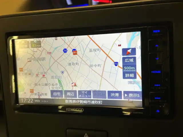 スズキ ワゴンＲ HYBRID FX 群馬県 2018(平30)年 3.2万km フィズブルーパールメタリック スズキセーフティーサポート/・自動ブレーキサポート/・車線逸脱警報機能/・ふらつき警報機能/・ハイビームアシスト機能/・オートライト/・ヘッドアップディスプレイ/ケンウッド社外ナビ/・AM/FM/CD/・SD/USB/ワンセグTV/ドラレコ前後/運転席シートヒーター/純正ドアバイザー/スマートキー/プッシュスタート/電動格納ドアミラー