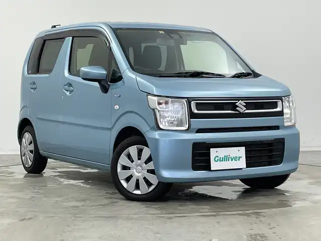 スズキ ワゴンＲ HYBRID FX 新潟県 2018(平30)年 3.2万km フィズブルーパールメタリック スズキセーフティーサポート/・自動ブレーキサポート/・車線逸脱警報機能/・ふらつき警報機能/・ハイビームアシスト機能/・オートライト/・ヘッドアップディスプレイ/ケンウッド社外ナビ/・AM/FM/CD/・SD/USB/ワンセグTV/前後ドライブレコーダー/運転席シートヒーター/純正ドアバイザー/スマートキー/プッシュスタート/電動格納ドアミラー