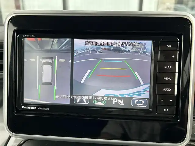 スズキ スペーシア ギア HYBRID XZ 千葉県 2019(平31)年 5.1万km ツールグリーンパールメタリック/ガンメタリック2トーンルーフ 社外SDナビ/(FM/AM/フルセグ/CD/DVD/Bluetooth)/全方位カメラ/衝突被害軽減システム/車線逸脱警報/両側パワースライドドア/横滑り防止装置/ビルトインETC/ドライブレコーダー/アイドリングストップ/LEDヘッドライト/フォグランプ/オートライト/ウィンカーミラー/電動格納ミラー/純正14インチAW/シートヒーター/シートリフター/プッシュスタート/スマートキー/スペアキー/フロアマット/取扱説明書/保証書