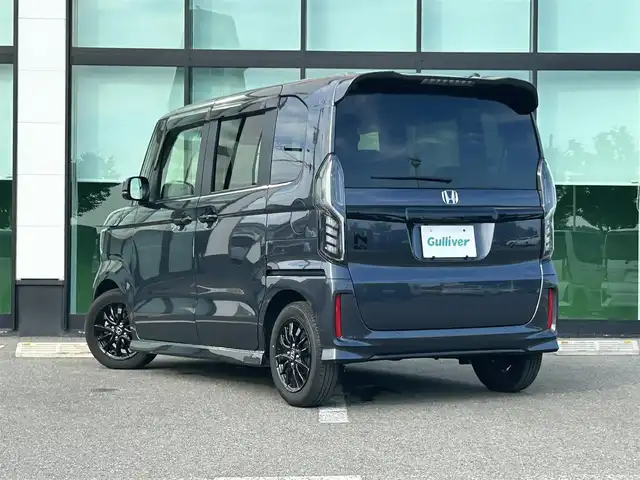 ホンダ Ｎ ＢＯＸ カスタム L スタイル+ブラック 和歌山県 2022(令4)年 7.2万km メテオロイドグレーメタリック 社外9インチナビ（AVIC-RQ912）/バックカメラ/フルセグTV/衝突軽減ブレーキ/レーンキープアシスト/後方コーナーセンサー/オートライト/レーダークルコン/フリップダウンモニター（TVW-FW1020）/ビルトインETC/ドラレコ/両側パワスラ/シートヒーター/シーケンシャルヘッドライト/LEDヘッドライト/フォグランプ/電動パーキング/プッシュスタート