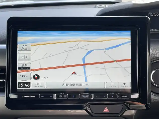 ホンダ Ｎ ＢＯＸ カスタム L スタイル+ブラック 和歌山県 2022(令4)年 7.2万km メテオロイドグレーメタリック 社外9インチナビ（AVIC-RQ912）/バックカメラ/フルセグTV/衝突軽減ブレーキ/レーンキープアシスト/後方コーナーセンサー/オートライト/レーダークルコン/フリップダウンモニター（TVW-FW1020）/ビルトインETC/ドラレコ/両側パワスラ/シートヒーター/シーケンシャルヘッドライト/LEDヘッドライト/フォグランプ/電動パーキング/プッシュスタート