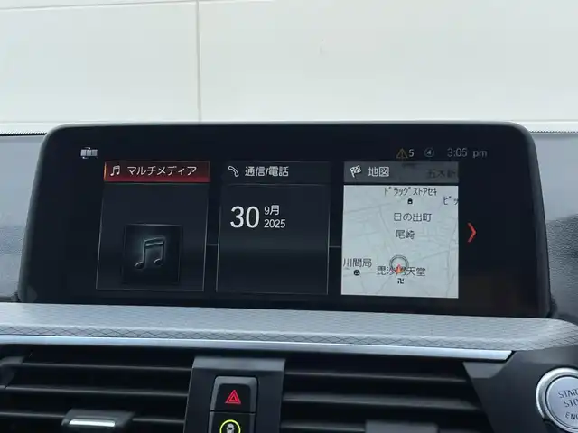 ＢＭＷ Ｘ３ xDrive20d Mスポーツ 岡山県 2019(令1)年 4.5万km サファイアブラックP HUD/ACC/オートライト/AHB/ワイヤレスチャージ/360°カメラ/ブレーキオートホールド/iDrive6/Msport専用シート/シートヒーター/アダプティブLEDヘッドライト/フォグライト/SOSコールシステム/トリプルゾーンオートエアコン/フルセグTV/USB/音楽ライブラリ/Bluetooth/アイドリングストップ/パワーテールゲート/ETC/歩行者警告/衝突警告/車線逸脱警告/車線変更警告/側面衝突警告/ステアリングサポート/ブーレーキAH/ヒルディセントコントロール/PDC