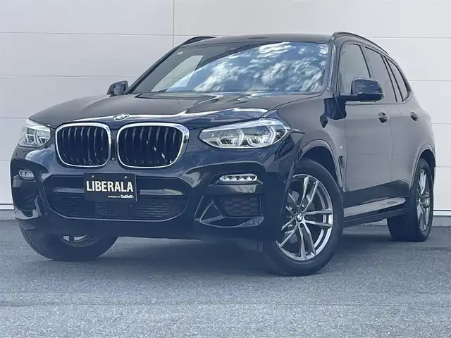ＢＭＷ Ｘ３ xDrive20d Mスポーツ 岡山県 2019(令1)年 4.5万km サファイアブラックP HUD/ACC/オートライト/AHB/ワイヤレスチャージ/360°カメラ/ブレーキオートホールド/iDrive6/Msport専用シート/シートヒーター/アダプティブLEDヘッドライト/フォグライト/SOSコールシステム/トリプルゾーンオートエアコン/フルセグTV/USB/音楽ライブラリ/Bluetooth/アイドリングストップ/パワーテールゲート/ETC/歩行者警告/衝突警告/車線逸脱警告/車線変更警告/側面衝突警告/ステアリングサポート/ブーレーキAH/ヒルディセントコントロール/PDC