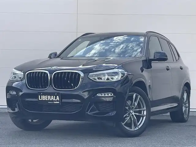 ＢＭＷ Ｘ３ xDrive20d Mスポーツ 岡山県 2019(令1)年 4.5万km サファイアブラックP HUD/ACC/オートライト/AHB/ワイヤレスチャージ/360°カメラ/ブレーキオートホールド/iDrive6/Msport専用シート/シートヒーター/アダプティブLEDヘッドライト/フォグライト/SOSコールシステム/トリプルゾーンオートエアコン/フルセグTV/USB/音楽ライブラリ/Bluetooth/アイドリングストップ/パワーテールゲート/ETC/歩行者警告/衝突警告/車線逸脱警告/車線変更警告/側面衝突警告/ステアリングサポート/ブーレーキAH/ヒルディセントコントロール/PDC