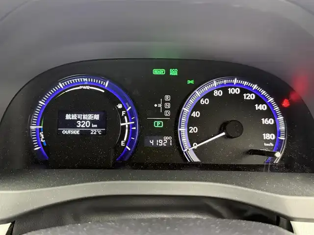 レクサス ＨＳ 250h バージョンI 愛知県 2009(平21)年 4.2万km ブラックオパールマイカ ・純正ナビ/フルセグTV/（CD/DVD再生可能）/・バックカメラ/・クルーズコントロール/・ホワイトレザーシート/（電動/ヒーター/ベンチレーター）/・純正１７インチAW/215/55/R17/・木目調コンビステアリング/・ステアリングスイッチ/・ビルトインETC/・純正フロアマット/・スマートキー/・プッシュスタート/・ドアバイザー/・オートライト