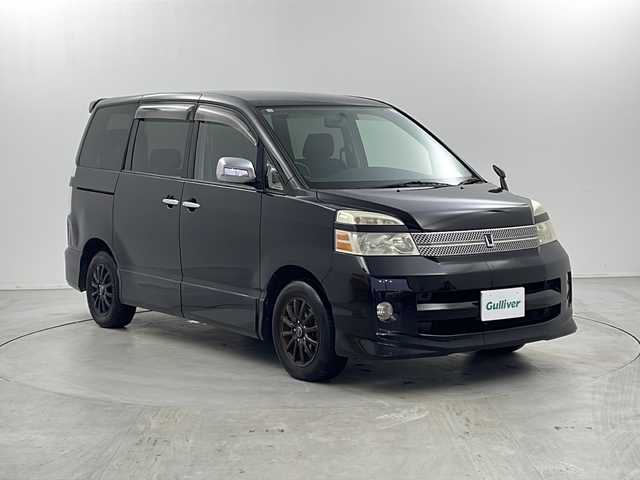 トヨタ ヴォクシー Z 煌 栃木県 2007(平19)年 9.4万km ブラック 社外メモリーナビ/・AM/FM/CD/DVD/ワンセグ/BT/ETC/純正マット/ドアバイザー/オートエアコン/保証書/取扱説明書