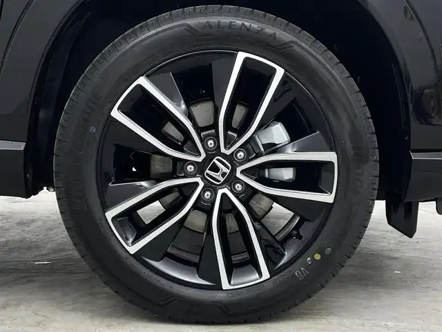 ホンダ ヴェゼル ハイブリッド e:HEV Z 埼玉県 2025(令7)年 0.1千km クリスタルブラックパール 登録済未使用車　純正９型ＤＡ　ＴＶ　ＢＴ　ＥＴＣ２．０　ＢＳＭ　バックカメラ　電動リアゲート　シートヒーター　ハーフレザーシート　ダウンヒルアシストコントロール　ホンダセンシング　LEDヘッドライト　置くだけ充電　ハンドルヒーター