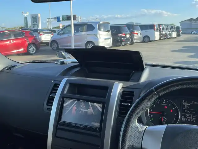 日産 エクストレイル 20Xtt 宮崎県 2012(平24)年 8万km ダイヤモンドブラック ４WD/ダウンヒルアシストコントロール/純正ナビ/（AVC－ZH77）（フルセグ）（BT）/クルーズコントロール/シートヒーター/（助手席シートヒーター付き）（リアシートヒーター付き）/パワーステアリング/パワーウィンドウ/純正アルミホイール/純正LEDライト/エアバックW/純正フロアマット/オートライト/ABS/ETC/AAC