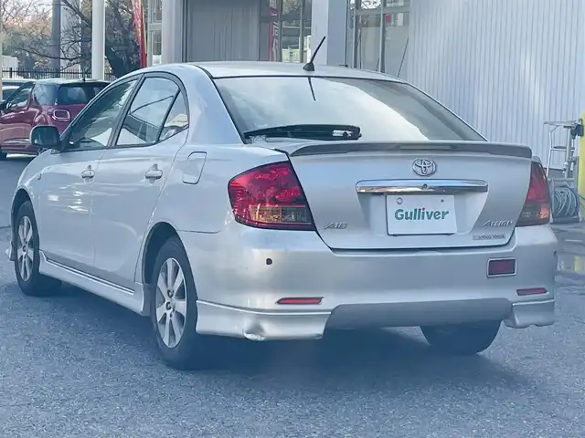 トヨタ アリオン A18 Sパッケージ 千葉県 2002(平14)年 16.3万km シルバーM 純正DVDナビ（MD/CD）/バックカメラ/ETC/社外セキュリティ/社外コーナーセンサー/キーレスリモコン/HIDヘッドライト/オートライト/F/S/Rエアロ/トランクスポイラー/電格ミラー