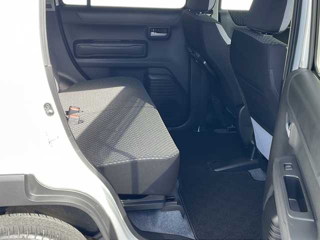 スズキ ハスラー HYBRID X 長野県 2023(令5)年 1.5万km ピュアホワイトP ４WD/衝突被害軽減システム/純正15インチアルミ/アイドリングストップ/パーキングアシスト/純正フロアマット/バイザー/シートヒーター/クルーズコントロール/保証書・取説・スペアキー