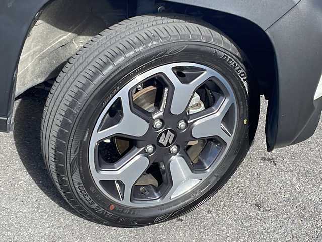 スズキ ハスラー HYBRID X 長野県 2023(令5)年 1.5万km ピュアホワイトP ４WD/衝突被害軽減システム/純正15インチアルミ/アイドリングストップ/パーキングアシスト/純正フロアマット/バイザー/シートヒーター/クルーズコントロール/保証書・取説・スペアキー