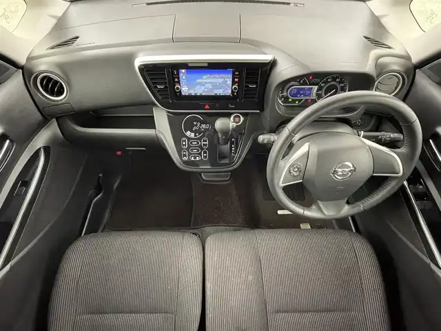 日産 デイズ ルークス ハイウェイスター Xターボ 福島県 2019(令1)年 2.2万km ホワイトパール 衝突軽減/・踏み間違い防止/・ヒルスタートアシスト/・車線逸脱警報/・クリアランスソナー/純正サイドエアロ/純正７インチナビ/・フルセグ/TV/BT/SD/CD/DVD/FM/AM/バックカメラ/・全方位カメラ/片側パワースライドドア/ベンチシート/・ロールサンシェード/・リアシーリングファン/LEDオートライト/・フォグライト/純正アルミホイール付きサマータイヤ/ETC/ドラレコ/アイドリングストップ/純正フロアマット/純正ドアバイザー/ウィンカーミラー/・オートミラー/プッシュスタート/・スマートキー