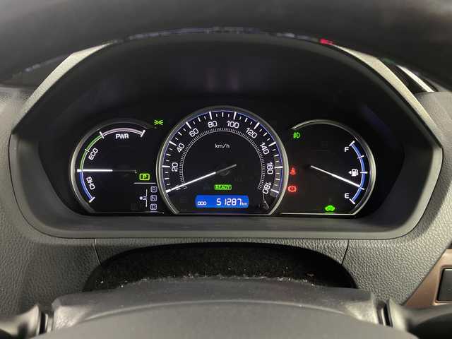 トヨタ エスクァイア ハイブリッド Gi 埼玉県 2015(平27)年 5.2万km スパークリングブラックパールクリスタルシャイン 純正9インチナビ　NSZT-Y64T/(Bluetooth/CD/DVD/AM/FM)/地デジフルセグ/バックカメラ/前後ドライブレコーダー/ETC/クルーズコントロール/運転席・助手席シートヒーター/ワイヤレス充電/プッシュスタート/ステアリングリモコン/両側パワースライドドア/ロールサンシェード/ウィンカーミラー/電動格納ミラー/フロントフォグランプ/純正フロアマット/純正ドアバイザー/純正15インチアルミホイール