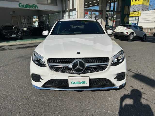 メルセデス・ベンツ ＧＬＣ２２０ d 4マチック クーペ スポーツ 宮城県 2017(平29)年 9.6万km ポーラホワイト 4WD/純正メーカーメモリナビ/アラウンドビューモニター/ハーフレザーシート/前席パワーシート/全席シートヒーター/パワーバックドア/クルーズコントロール/レーンアシスト/衝突被害軽減システム/ブラインドスポットモニター/LEDオートヘッドライト/コーナーセンサー/純正夏タイヤ19インチ/ETC/前後ドライブレコーダー/保証書・記録簿・取扱説明書